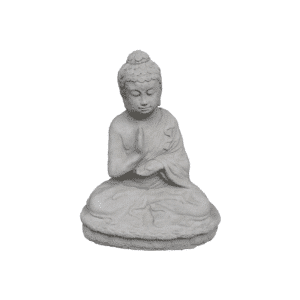 Buddha OM sitzend 19Kg | 47x39x26cm | sand